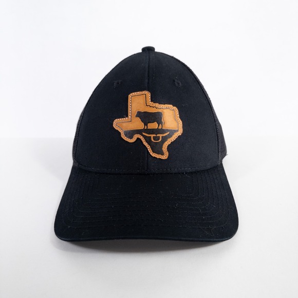 ropeSmart Other - RopeSmart Hat Cap Black Texas Patch Adults One Size Snap Back Adjustable Fit
